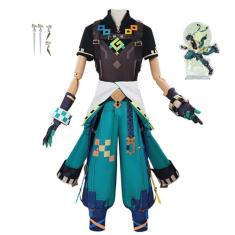 Kinich Cosplay Fantasia Roupas Genshin Role Playing Acessórios Conjunto Completo
