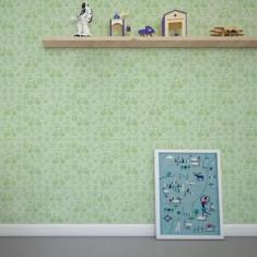 Papel de Parede Infantil Brinquedos - CasaH