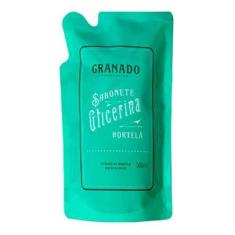 Refil Sabonete Líquido Granado Glicerina Hortelã 300ml-Unissex