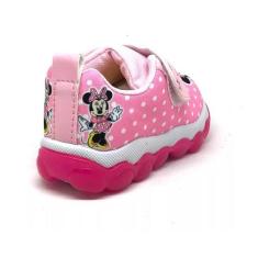Tênis Infantil feminino Menina Minnie Luz De Led Confortável - Pé Leve