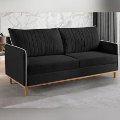 Sofá Fixo 2 Lugares Living Persa Veludo - House Deccor