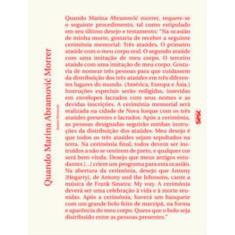 Quando Marina Abramovic Morrer