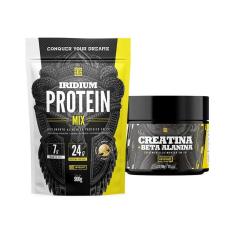 Kit Whey Protein mix + Creatina c/ Beta Alanina 150g - Iridium Labs-Unissex