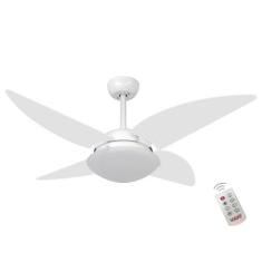 Ventilador Volare Quad Branco 127V e Controle Remoto, 110V