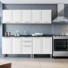 Cozinha Completa 4 Peças 10 Portas 2 Gavetas Tarsila Itatiaia Branco
