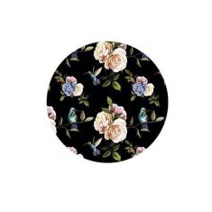 Sousplat Pássaros Preto - NSW, 1 Peça, com base