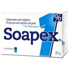 Soapex sabonete 1% em barra com 80G