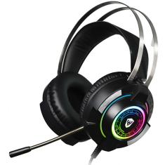 Fone Headset Gaming Satellite King Fight Gh-550 7.1 Com Usb Mm Para Pc - Preto