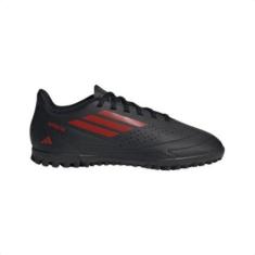 Chuteira society infantil adidas deportivo iii preta, 28, Preto