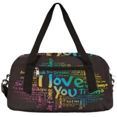 Bolsa de viagem para crianças durante a noite para adolescentes, meninos, meninas, bolsa de dança, pequena bolsa esportiva de ginástica, bolsa de viagem, Multicolorido 5