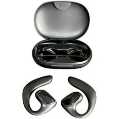 Fones De Ouvido De Condução Óssea Bluetooth Sem Fio TWS - Fones De Ouvido De Toque Aberto Com Microfone E Estojo De Carregamento, Cancelamento De Ruído, Fone De Ouvido Para Corrida/ciclismo/caminh