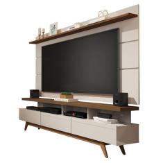 Rack e Painel Vivare Wood 1.8 para Sala Estar TV até 72 polegadas - Gi