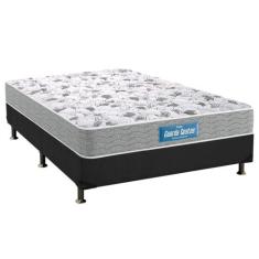 Cama Box Casal: Colchão Espuma D45 Probel Guarda Costas Plus + Base CR