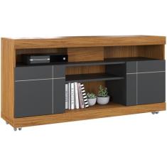 Rack para Tv até 47 Polegadas 2 Portas Yara Colibri, Noce Milano e Pre