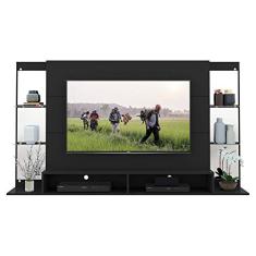 Painel Tv 60" c/suporte, espelho, prat. Nairóbi Multimóveis