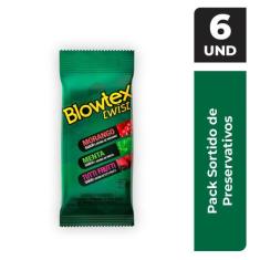 Preservativo Blowtex Twist c/ 6 Unidades