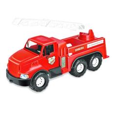 Brinquedo caminhão 80 cm max bombeiro - tilin 0409
