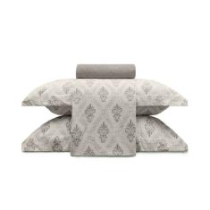 Jogo De Cama Percal 200 Fios Cotton Dreams 100% Algodão Appel Greco - Queen
