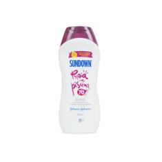 Protetor Solar Corpo e Rosto SUNDOWN® Praia e Piscina FPS 70, 200mL