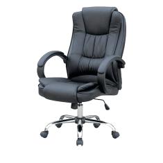 Cadeira Presidente de Escritorio Giratoria Office Fox C300 - Preta