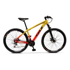 Bicicleta Fuji 21 Marchas Câmbio Tras. Shimano Quadro 17" em Alumínio Aro 29 TKZ