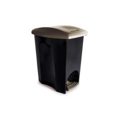 Lixeira Ecoblack Com Pedal 7 Litros - Plasútil - Plasutil, Pedal, 7 li