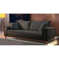 Sofá Fixo 2 Lugares Luxo 160 Cm Aquiles - Castellar Móbile