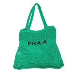 Bolsa Feminina Crochê Moda Praia Diversas Cores - A.Cat, Verde, Único