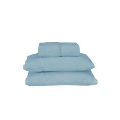 Jogo de Lençol Dia A Dia Liso 3 Peças King 80% Algodão / 20% Poliéster