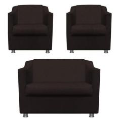 Namoradeira + 2 Polt. Bia P/ Sala de Estar Consultório Clinica Hospita