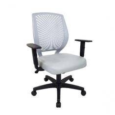 Cadeira Para Escritório E Home Office Cinza - DESIGN OFFICE MÓVEIS