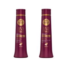 Kit Shampoo + Condicionador 500Ml Liso Com Força - Haskell