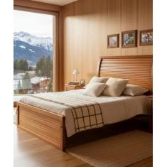 Cama de Casal 1,40 x 1,90 - Móveis de Gramado - Flávio Comércio de Móv