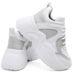 Tênis Chunky Feminino Macio Estilo Versátil-Feminino