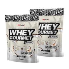 Kit 2X Whey Protein Gourmet 907g Refil - FN Forbis Nutrition-Unissex