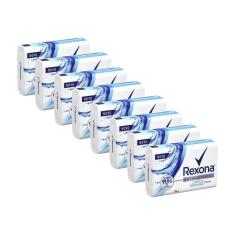 Kit 8 Sabonetes em Barra Antibacterial Limpeza Profunda Rexona 84g