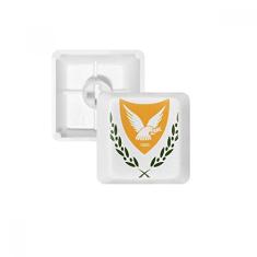 Kit de atualização de teclado mecânico PBT teclado nacional com emblema do Cyprus National