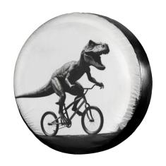 Capa de pneu sobressalente para Galaxy Wolf Moon da Foruidea à prova d'água, à prova de poeira, à prova de raios UV, capa para pneu com roda solar para Jeep Trailer, RV, SUV e muitos veículos (14, 15, 16, 17 polegadas)