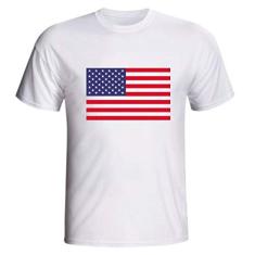Camiseta Bandeira Estados Unidos Eua América