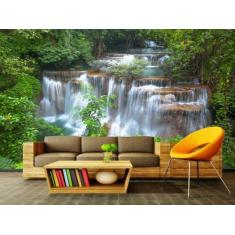 Papel de Parede Paisagens Cachoeira87 - 1,00 X 1,00 - Voce Decorando