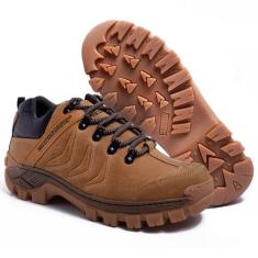 Tenis Masculino Mostarda Resistente Diferenciado Via Livre, Mostarda, 