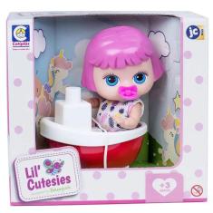 Boneca Lil' Cutesies Acessórios 19 Cm Cotiplás - 2313 - Cotiplas, Colo