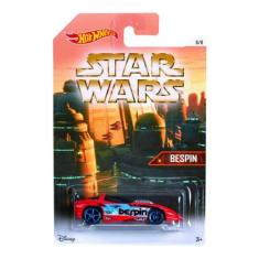 Miniaturas Temático Hot Wheels Star Wars Bespin 1/64, Vermelho