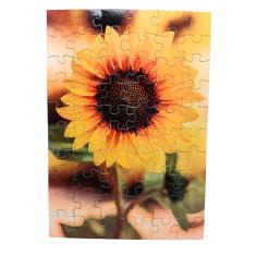 Combo 4 Quebra-cabeças Flores Divertido Para Idosos