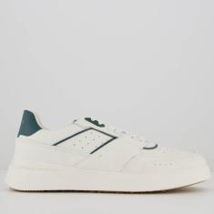 Tênis Aramis Journey Accent Branco e verde-Masculino