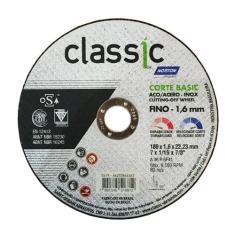 Disco De Corte Norton Classic Basic 180X1,6X22,2mm Inox