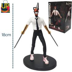 Boneco Chainsaw Man - Denji Homen Motosserra - Action Figure 18cm