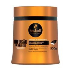 Máscara de Tratamento Infusão de Óleos para Nutrição Haskell 500g