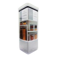 Pote Hermético Lumini Quadrado 2,200 ML 1163 Paramount