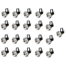 Kit 21 Spot Trilho Perfilado Eletro calha Par20 Bulbo OL5 - Hiperlight